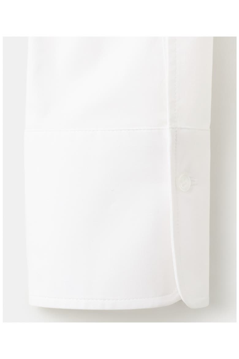 Slim Fit Poplin Shirt, Alternate, color, WHITE