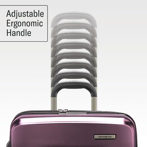 Samsonite Octiv Hardside Spinner Carry-on Luggage In Amethyst Purple