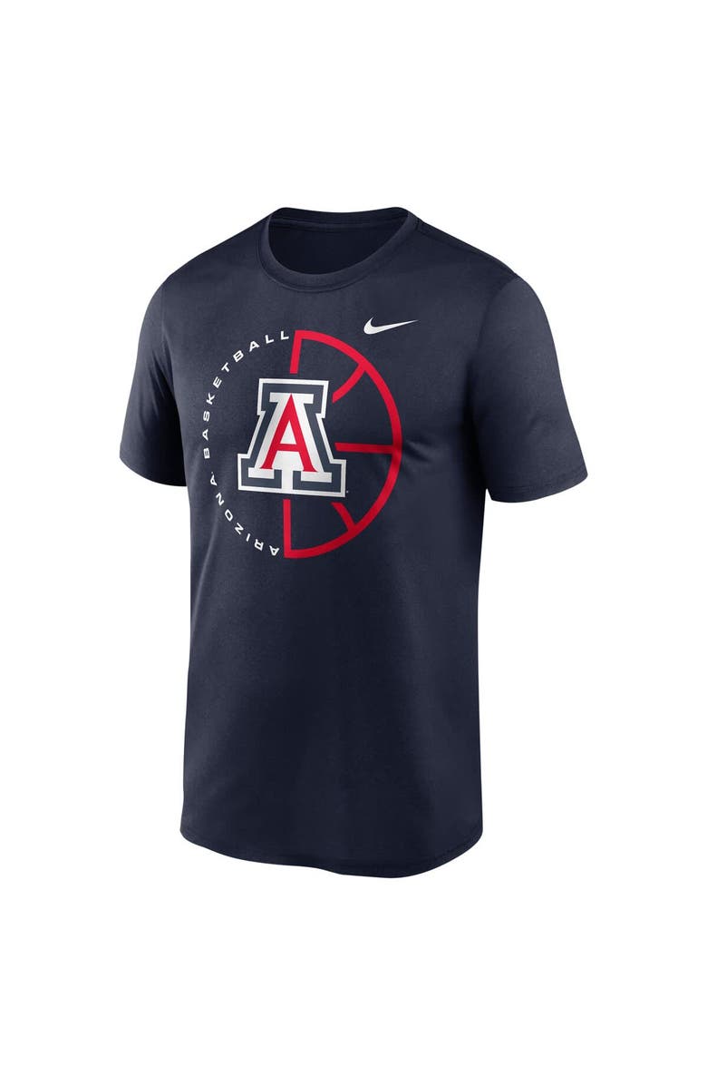 Nike Men's Nike Navy Arizona Wildcats Legend Basketball Icon Performance T-Shirt, Alternate, color, 
