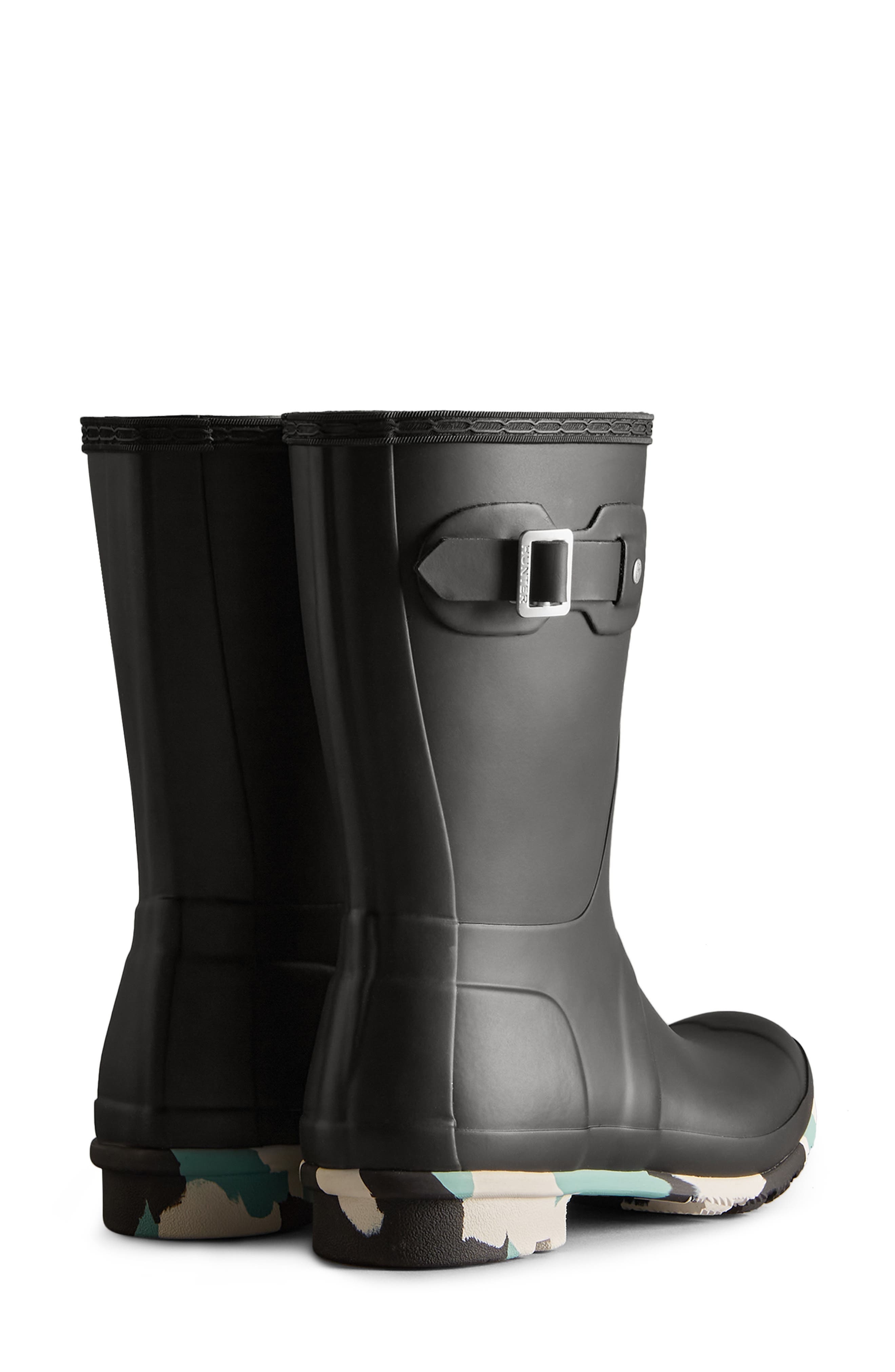 Hunter Original Short Colour Splash Waterproof Rain Boot, Alternate, color, 