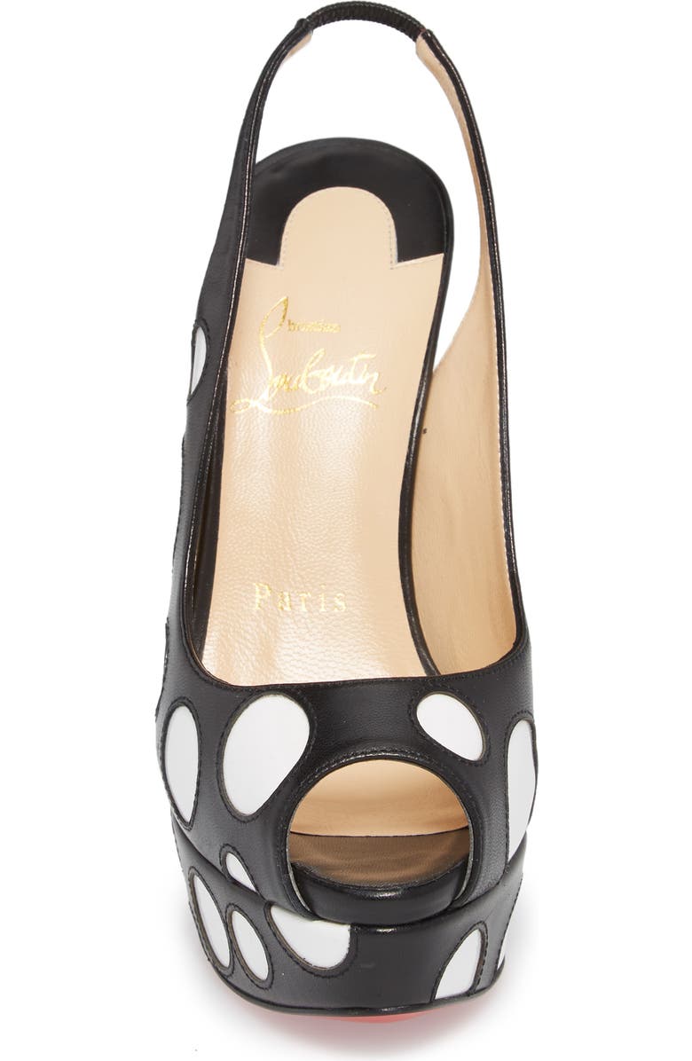 Christian Louboutin Bubble Up Slingback Pump, Alternate, color,