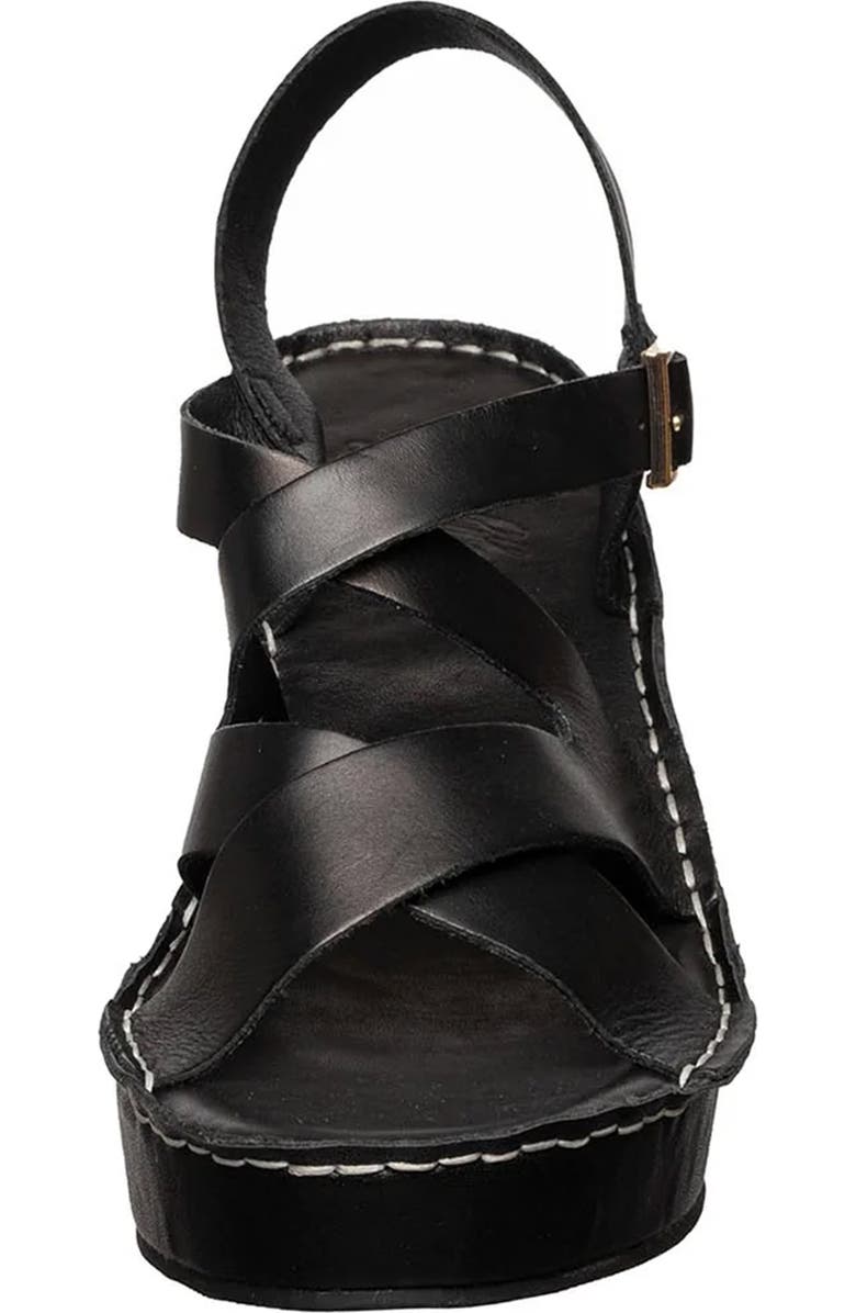 ANTELOPE Sari Platform Wedge Sandal, Alternate, color, Black