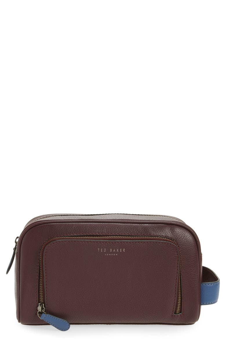 Ted Baker London Moofasa Dopp Kit, Main, color, 