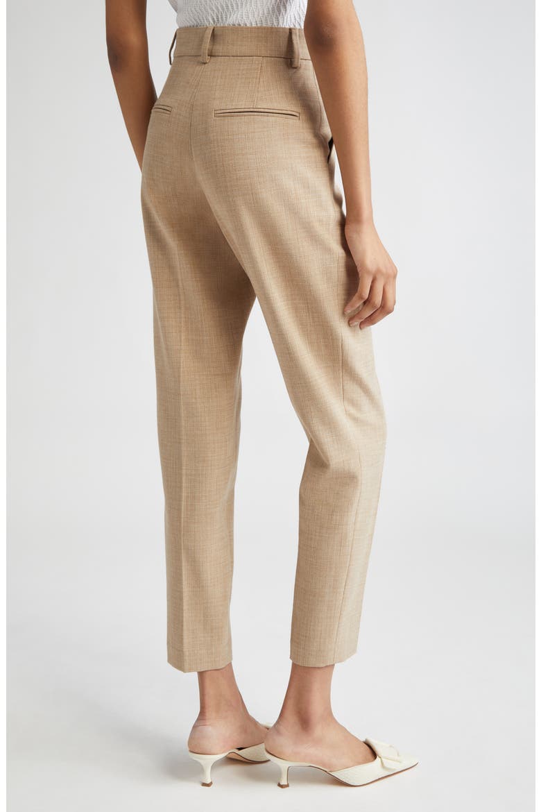 Heathered Stretch Suiting Ankle Pants, Alternate, color, AHGM ACORN/HAZE GRAY MULTI