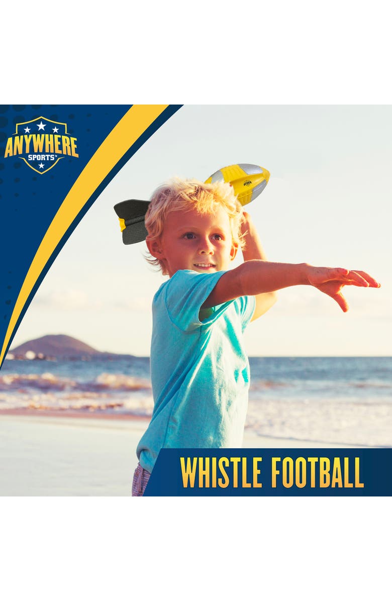Anywhere Sports Whistle Football, 12" Kids 5+, Alternate, color, Multicolored