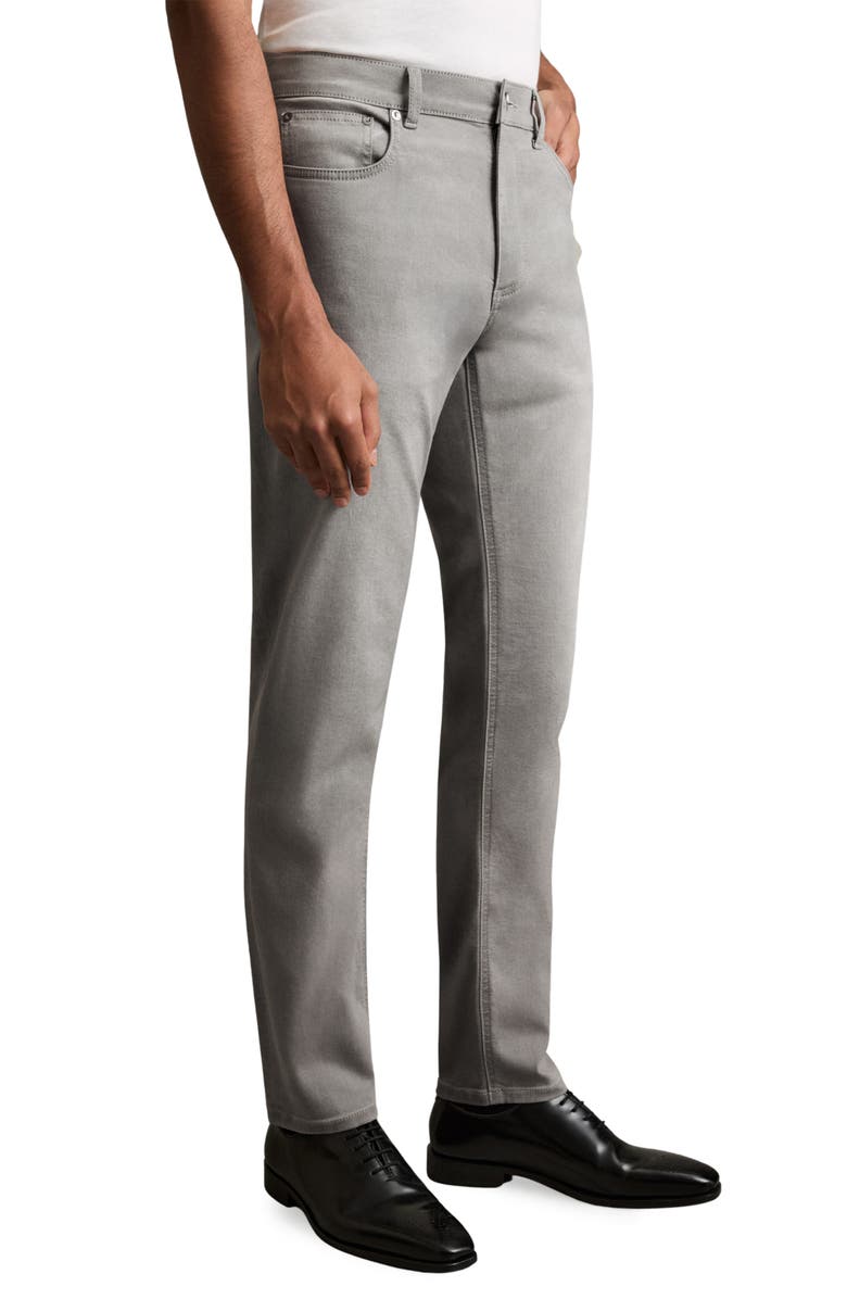 Reiss Picton Slim Fit Jeans, Main, color, Light Washed Grey