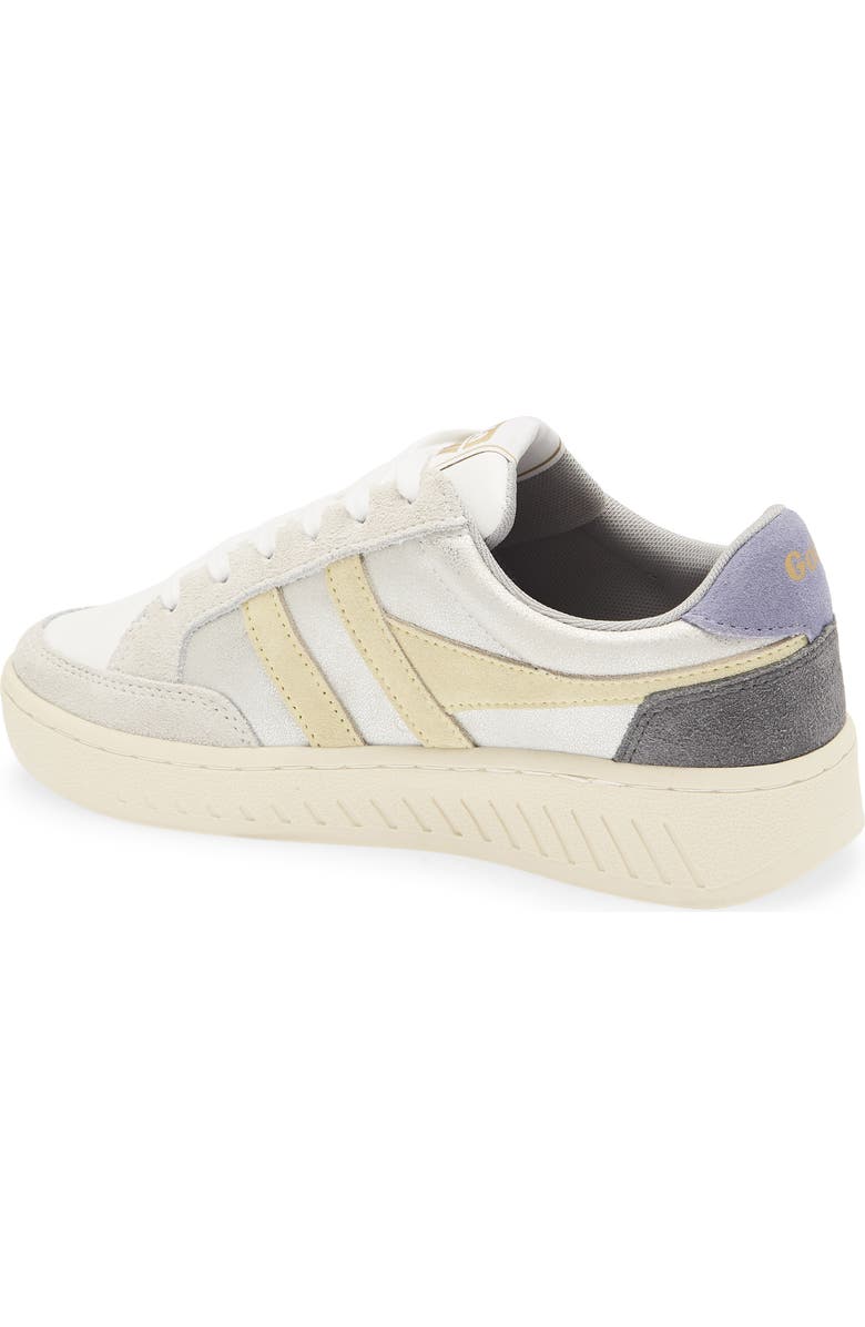 Gola Super Slam Blaze Sneaker, Alternate, color, Silver/ Lemon/ Lavender