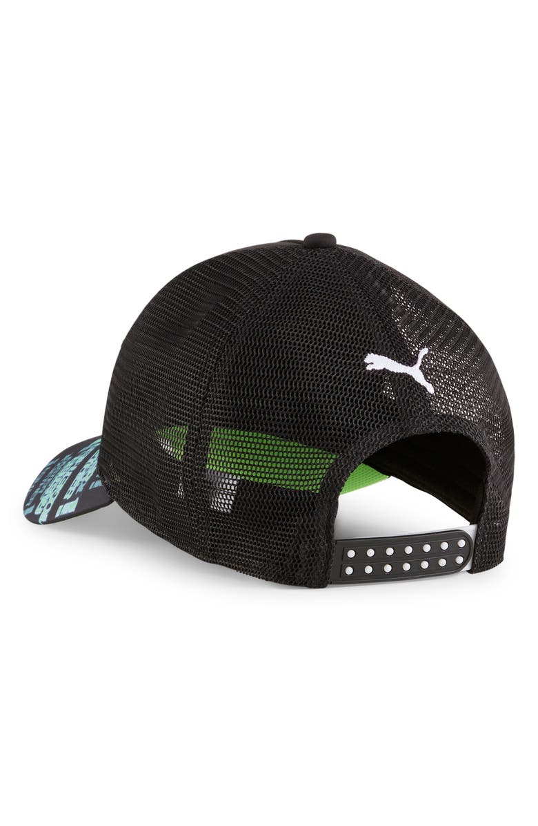 PUMA x Ferrari F1 Neon Energy Baseball Cap, Alternate, color, 