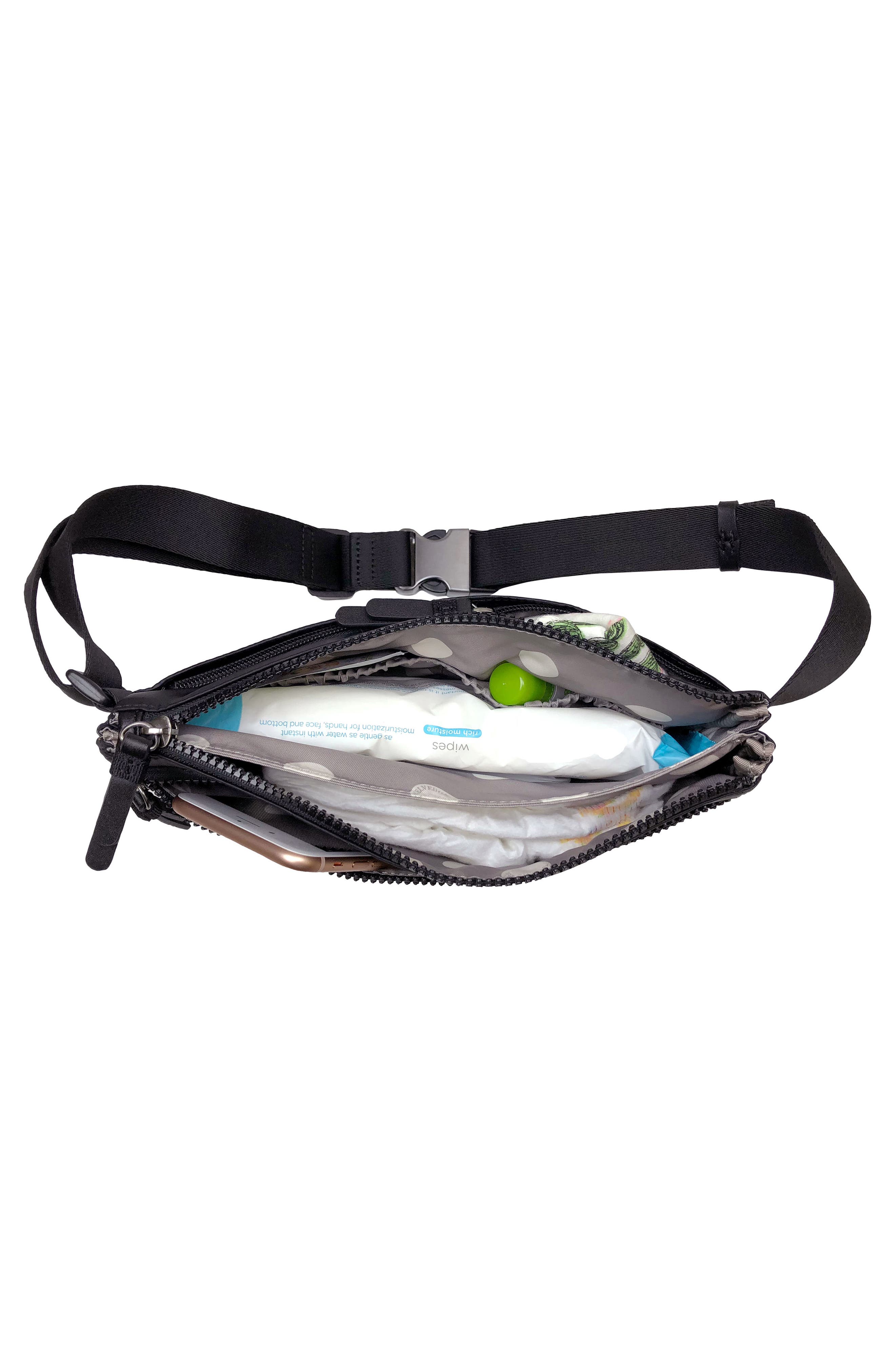 Fanny Pack, Alternate, color, BLACK
