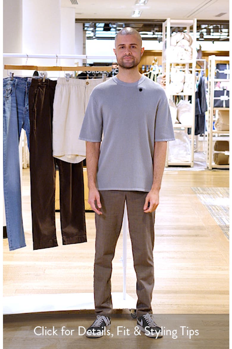 Tactile Cotton Open Stitch T-Shirt video
