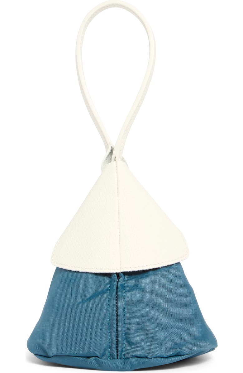Longchamp Nendo Small Cone Top Handle Bag, Main, color, Blue/ White