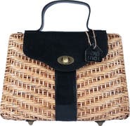 Jelavu Nori Structured Rattan Handbag