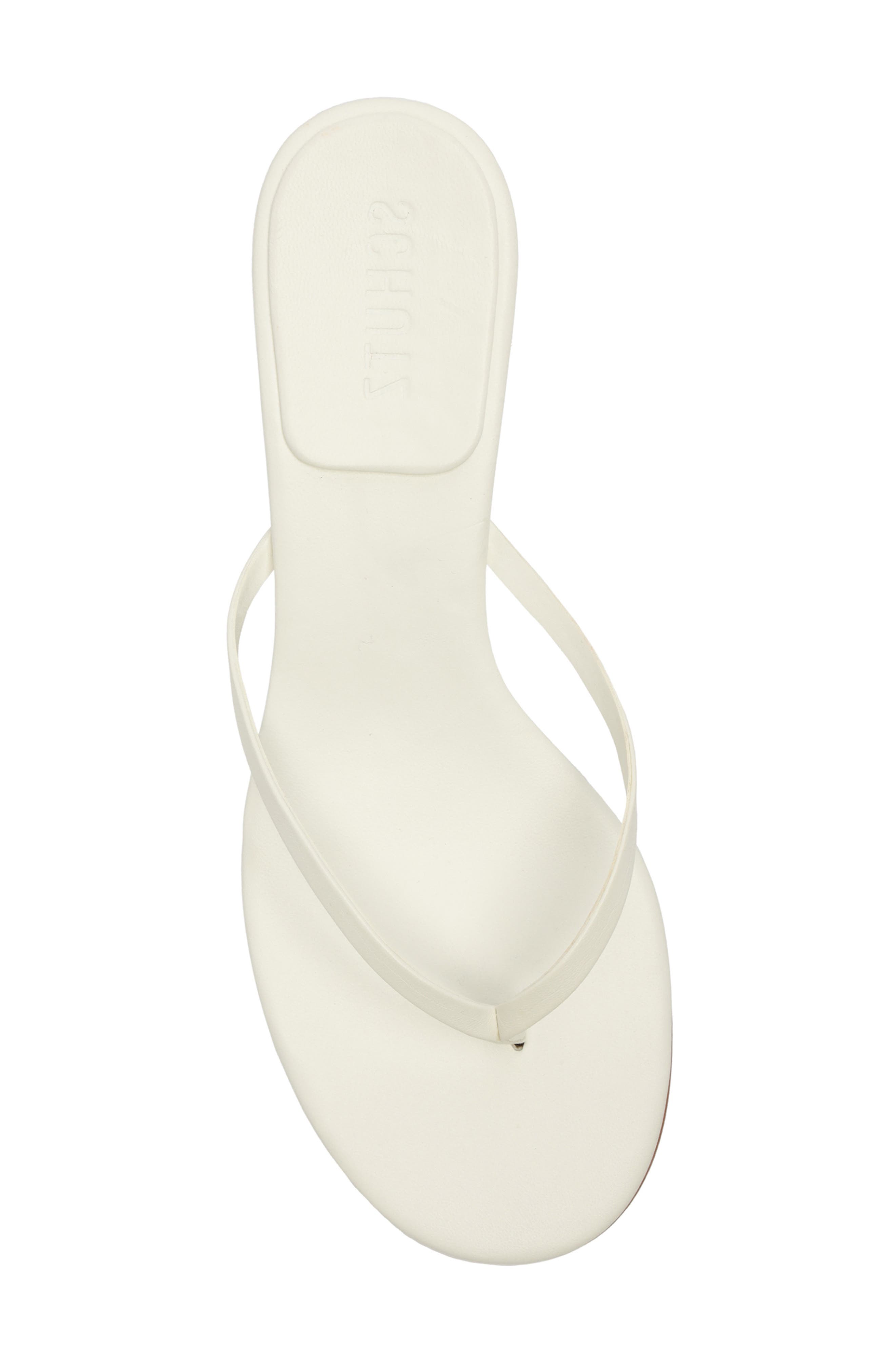 Schutz Carolyn Kitten Heel Sandal, Alternate, color, White