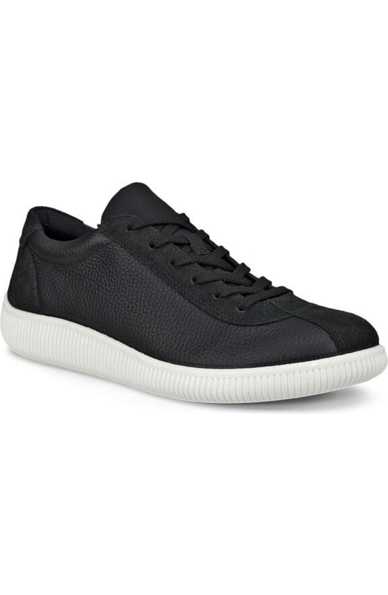 ECCO Soft Zero Sneaker, Main, color, Black/ Black