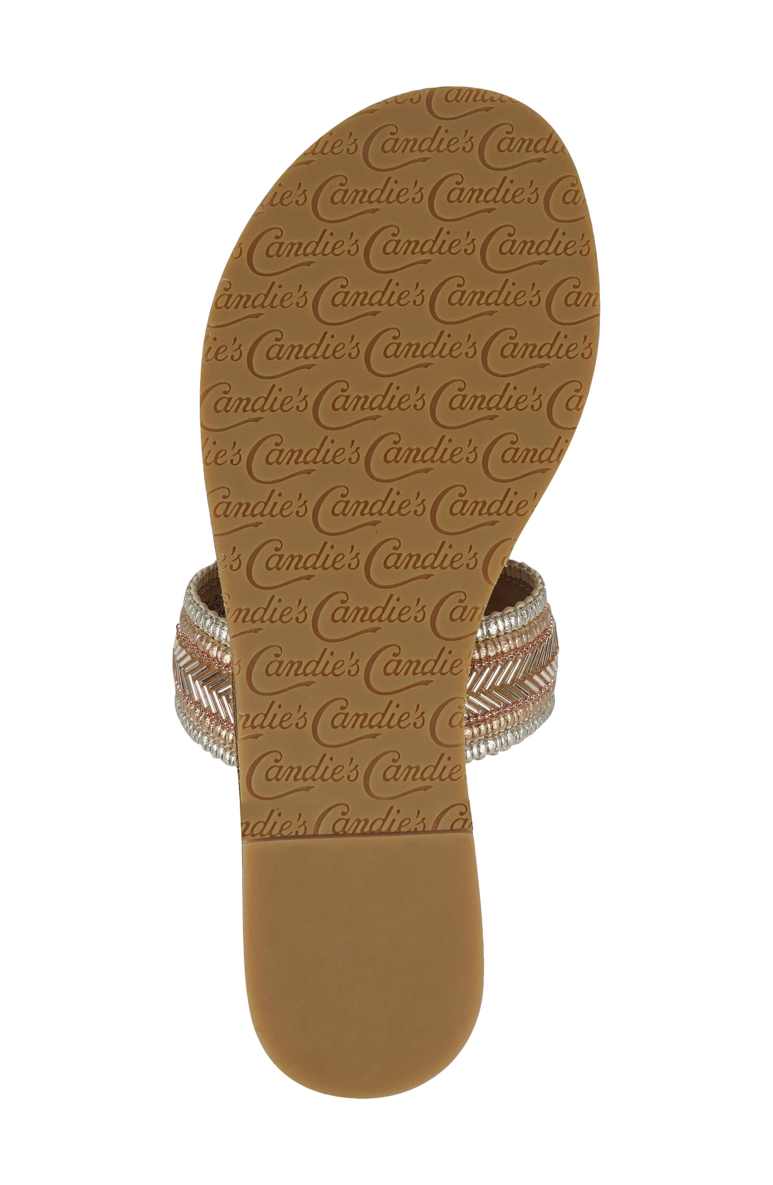 Trixy Two-Strap Sandal, Alternate, color, GOLD MULTI