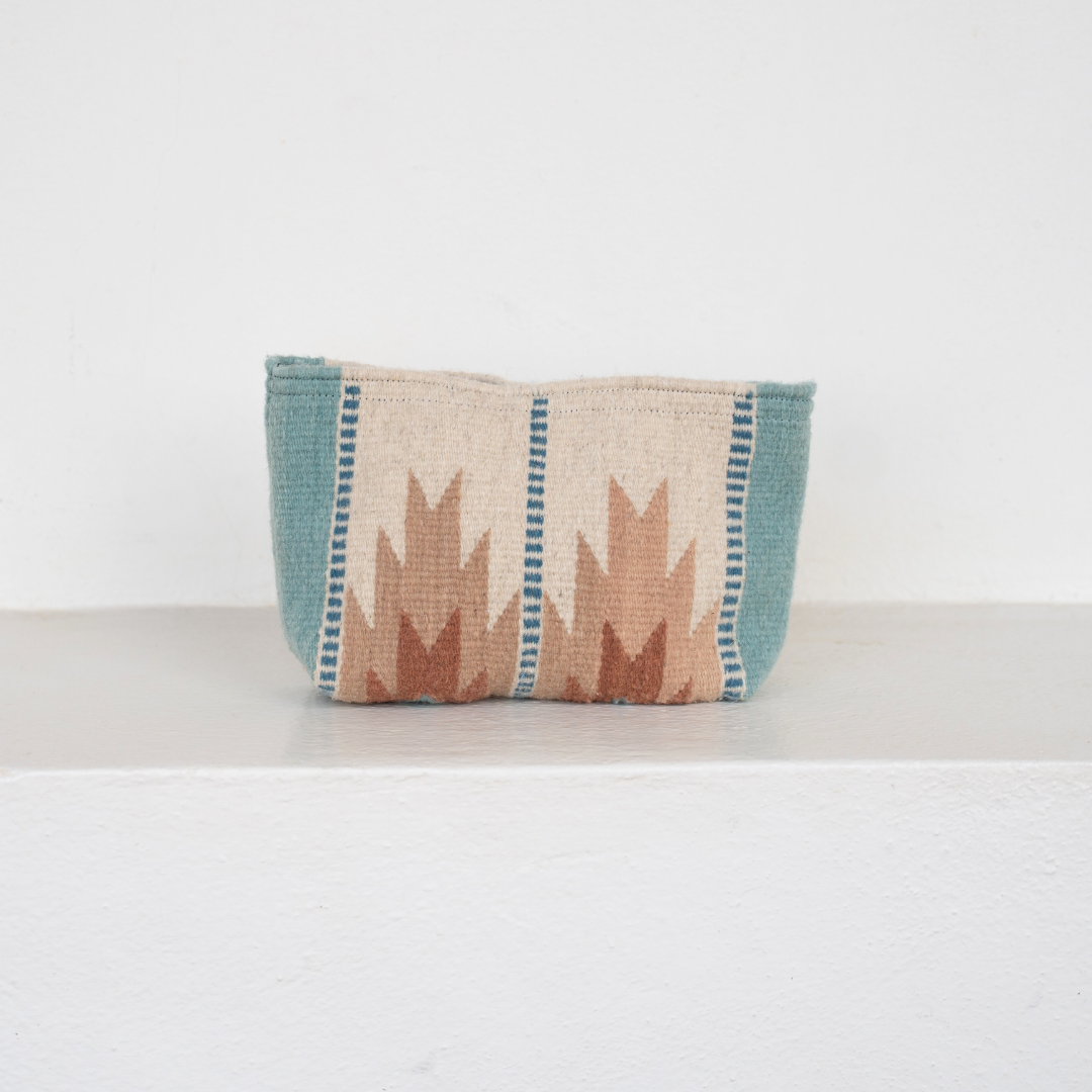 Cielo Rosa Pouch, Alternate, color, Rose Pink & Sky Blue