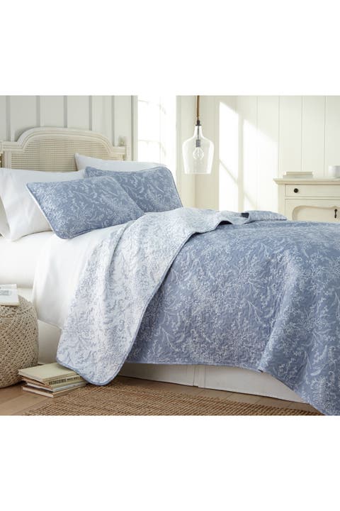 Winter Brush Reversible Quilt Set