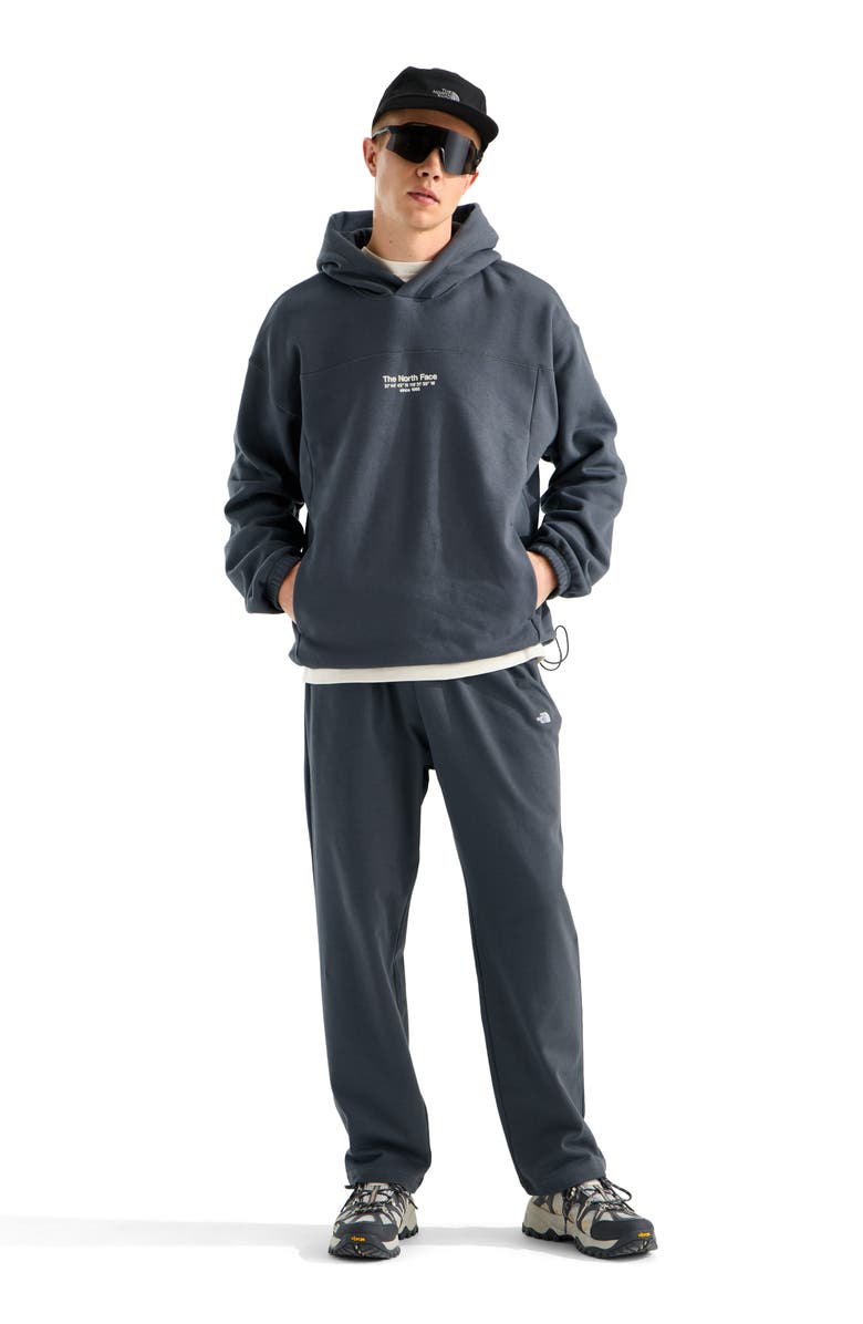 The North Face Places We Love - Aconcauga Pullover Hoodie, Alternate, color, Anthracite Grey