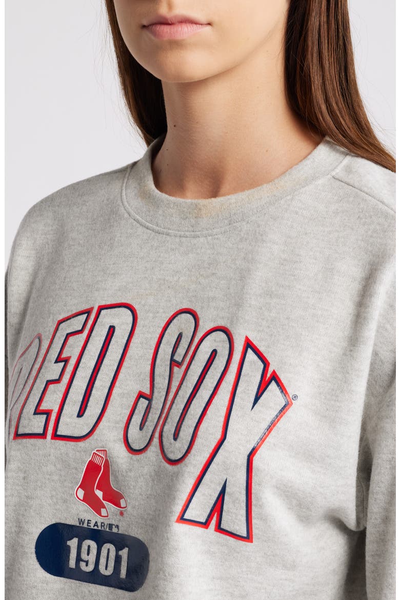 Women's WEAR by Erin Andrews Gray Boston Red Sox  Knitted Lounge Set, Alternate, color, Gray