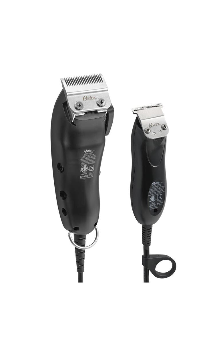 OSTER Professional Craftsman Mag Clipper and Ace Mini Trimmer Combo Kit, Alternate, color, Black