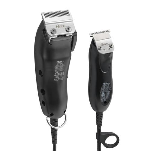 Oster Professional Craftsman Mag Clipper And Ace Mini Trimmer Combo Kit In Black