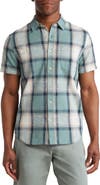 Lucky Brand Mason Short Sleeve Workwear Button-Up Shirt