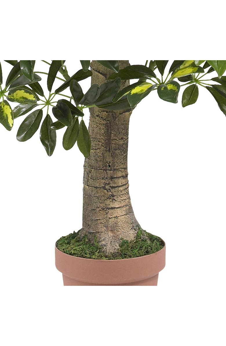 NEARLY NATURAL Schefflera Silk 4ft. Tree, Alternate, color,