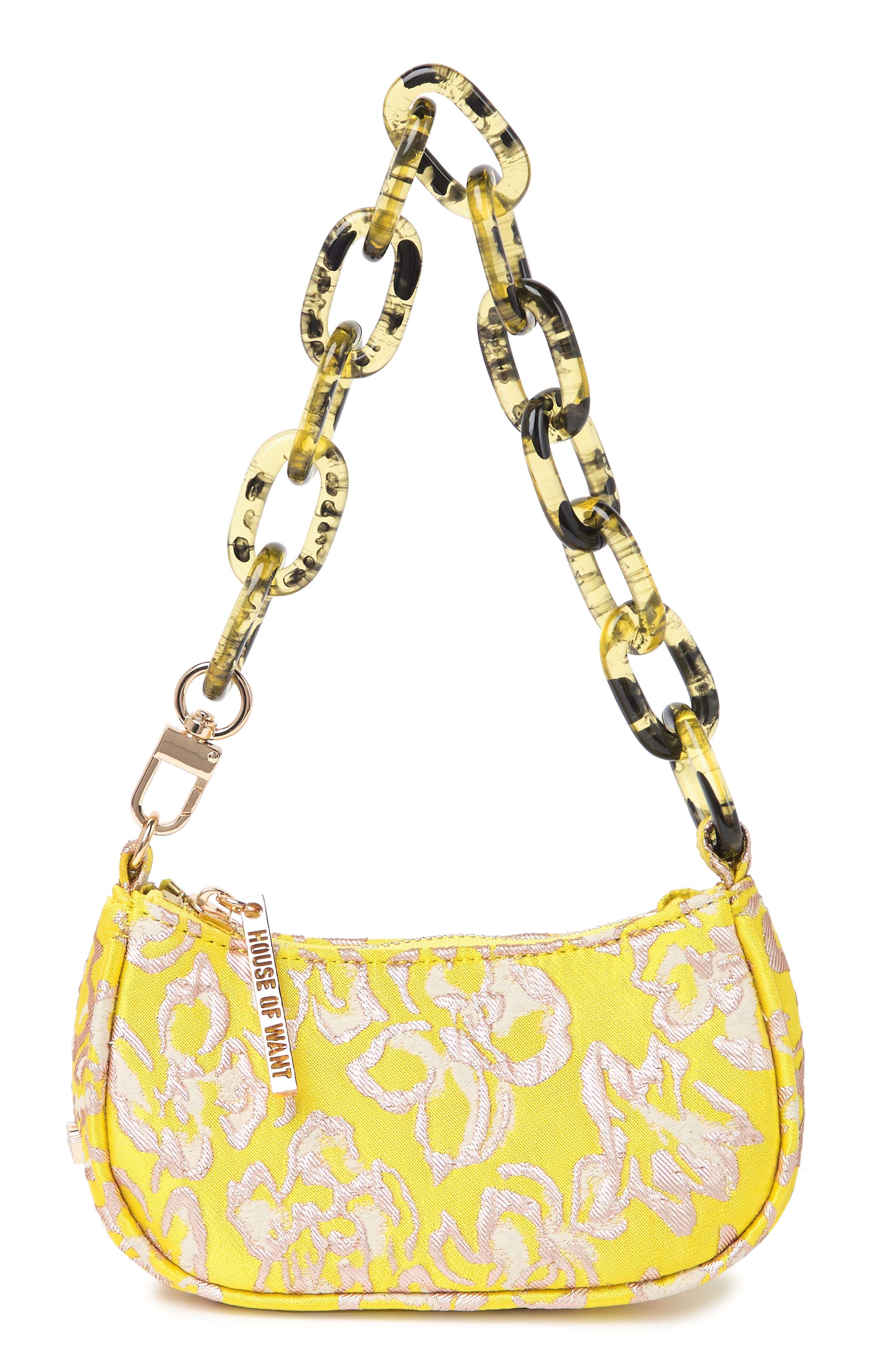 HOUSE OF WANT Newbie Mini Baguette Top Handle Bag, Main, color, 