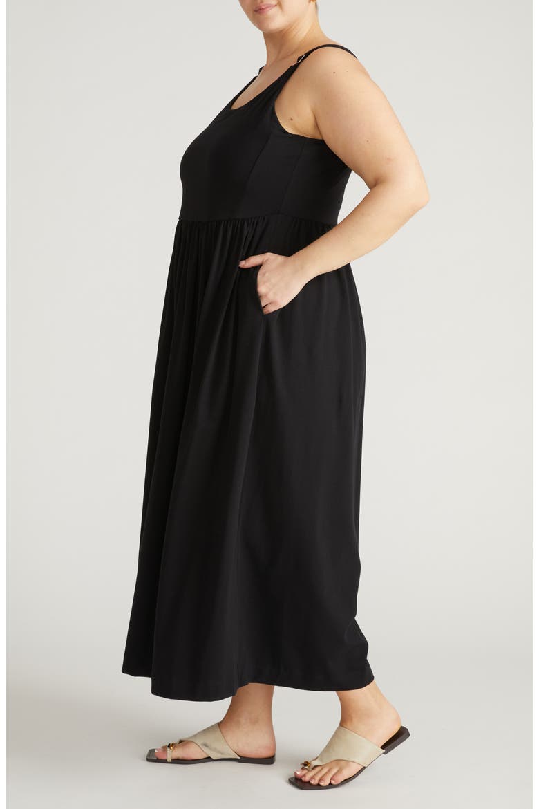 Cayo Cami Maxi Dress, Alternate, color, BLACK