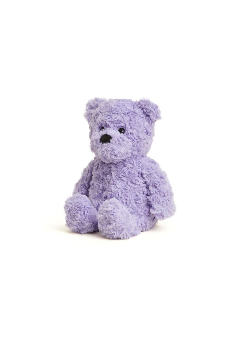 Curly Bear Plush Toy, Main, color, Medium Purple