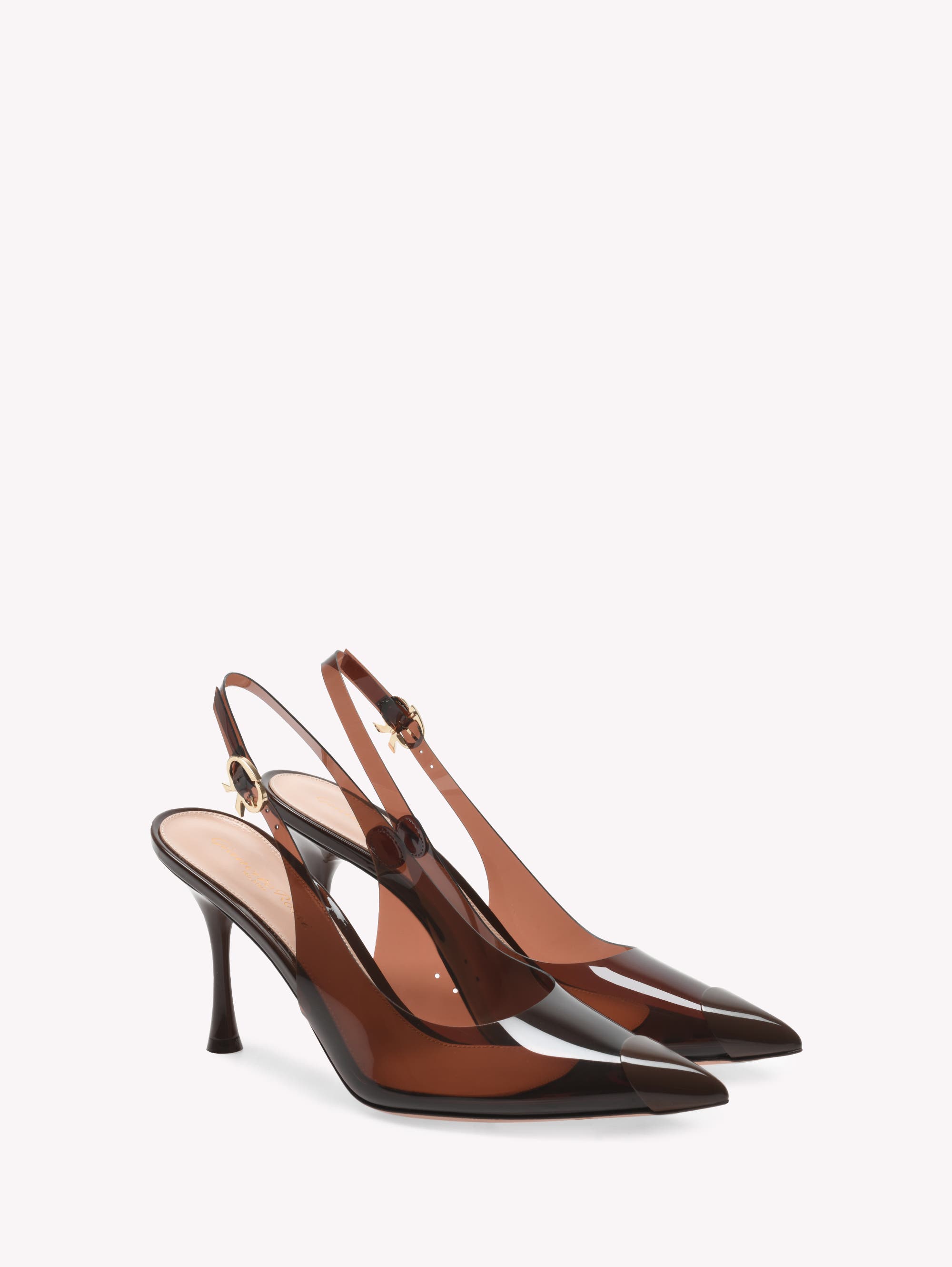 Gianvito Rossi Diana 85 Pump, Alternate, color, Brown Tpu