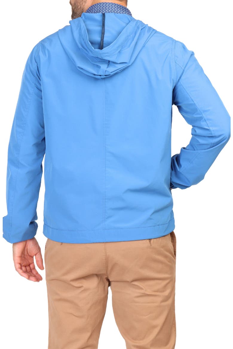 Hooded Golf Performance Jacket, Alternate, color, BLUE