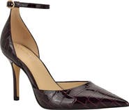Calvin Klein Olettia Ankle Strap Pointed Toe Pump
