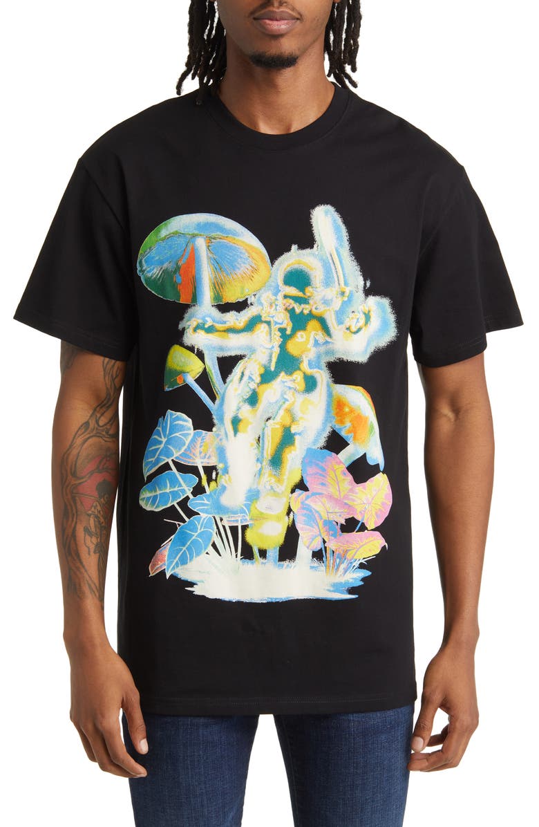 Billionaire Boys Club Oversize Lighten Graphic T-Shirt, Main, color, 