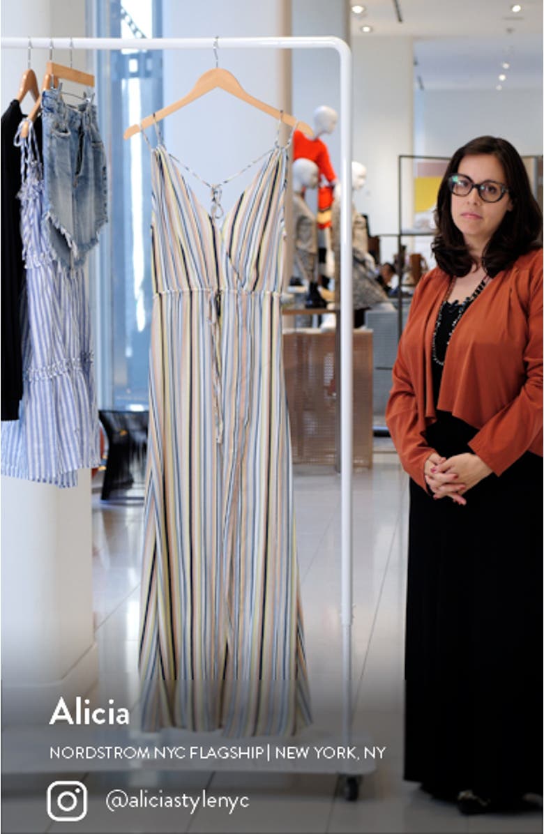 Stripe Slit Maxi Dress, sales video thumbnail