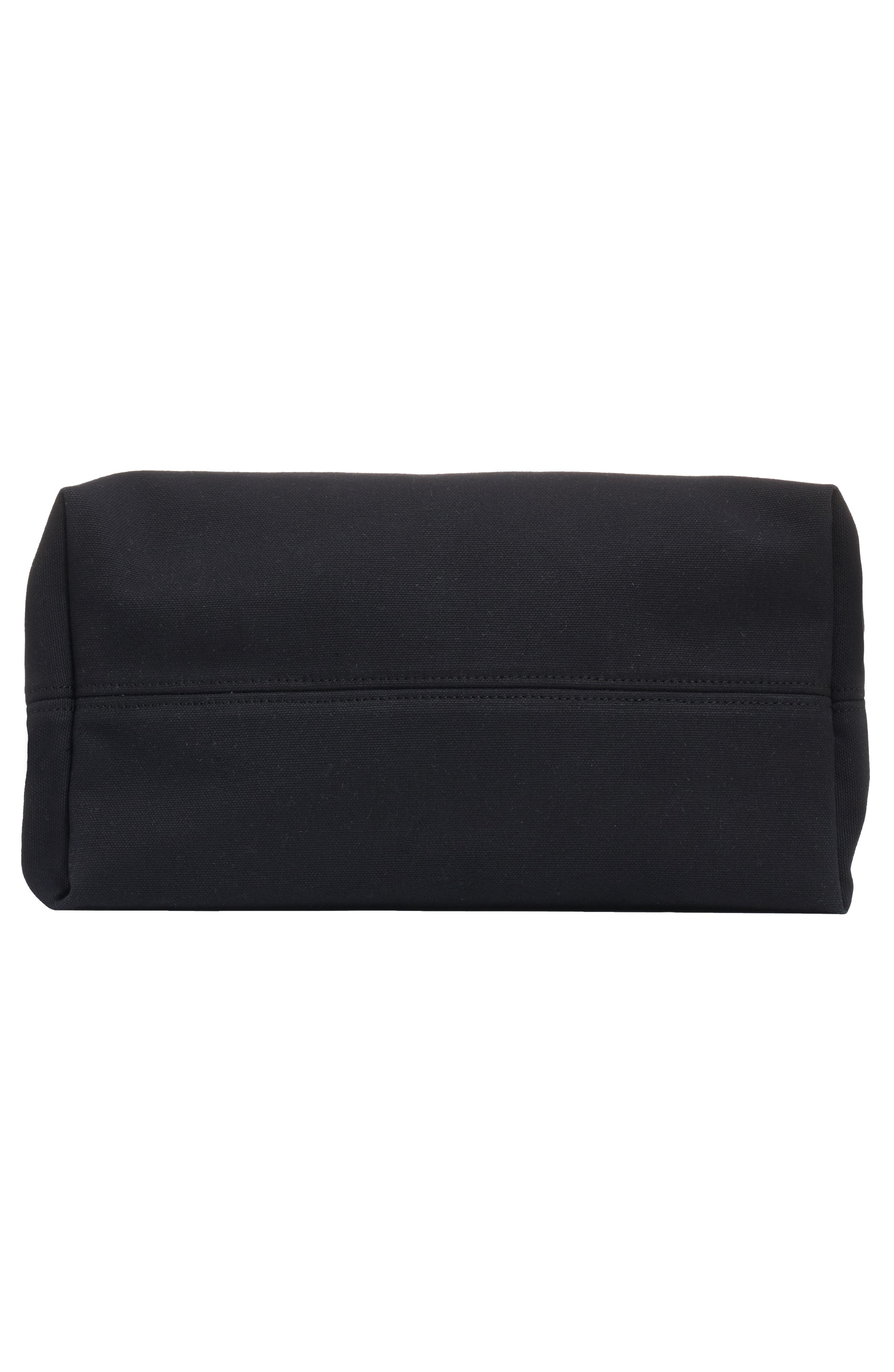 Versace Logo Canvas Tote, Alternate, color, 