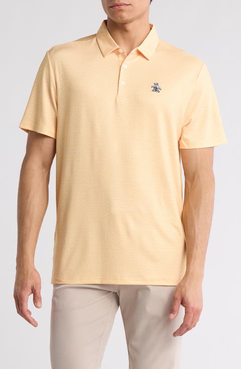 Fine Line Knit Polo
