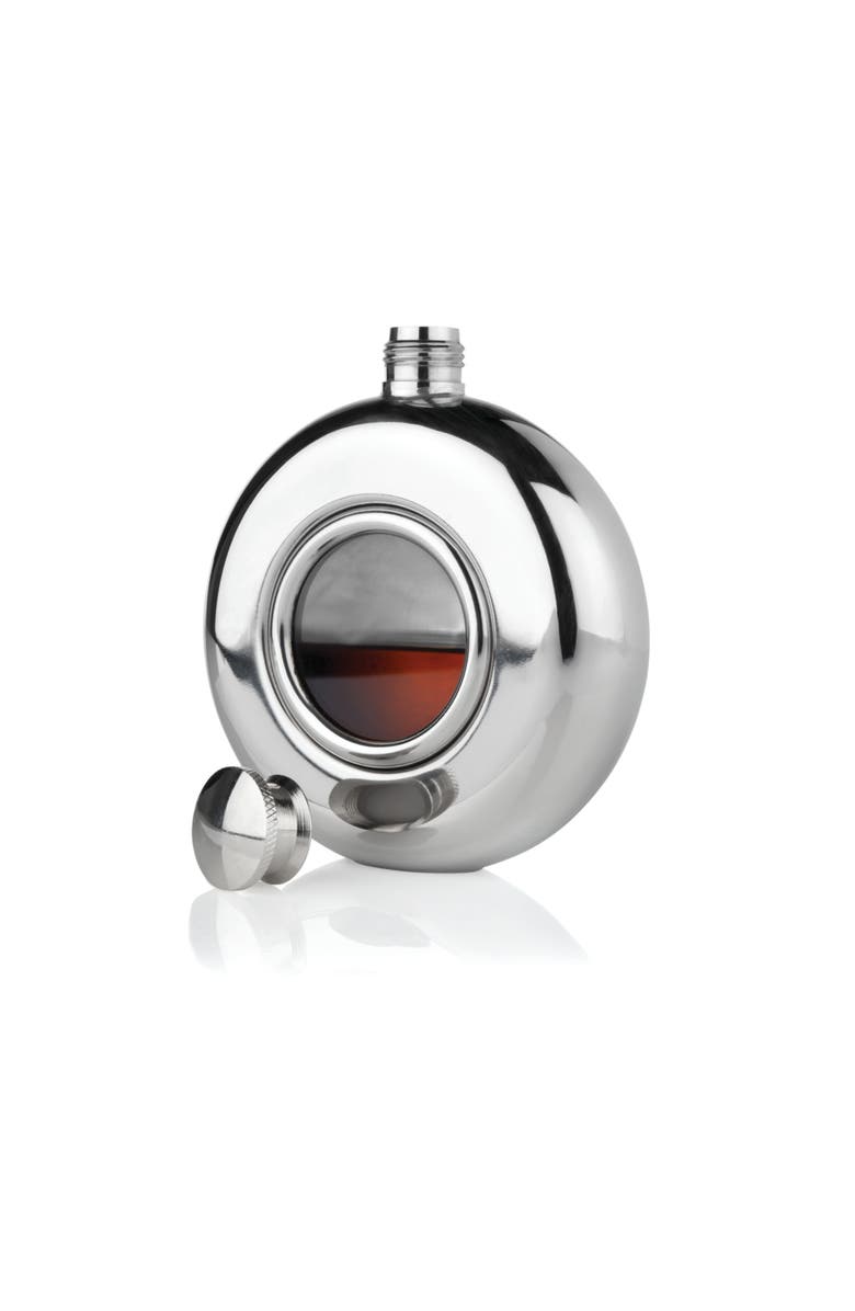 Viski Irving 5 oz Scope Flask in Stainless Steel, Alternate, color, Silver