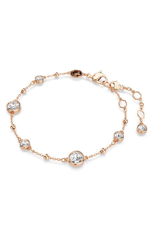 Swarovski Imber Crystal Station Bracelet In Gold