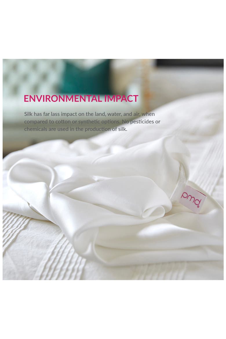 silversilk™ Pillowcase, Alternate, color, ROSE