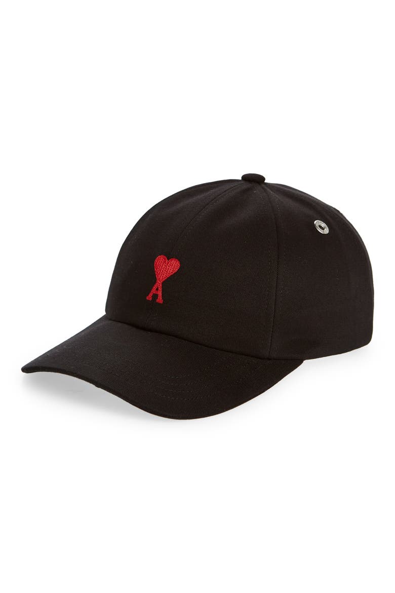 AMI PARIS AMI DE COEURハートロゴキャップ Ami de Coeur Embroidered Adjustable Baseball Cap | Nordstrom