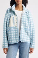 HAPPY CAMP3R Gingham Grace Fleece Pullover