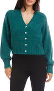 Karen Kane Pearl Button Cardigan