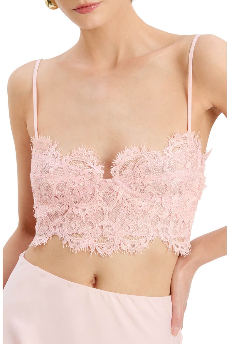 Linella Lace Bralette, Main, color, PETAL PINK