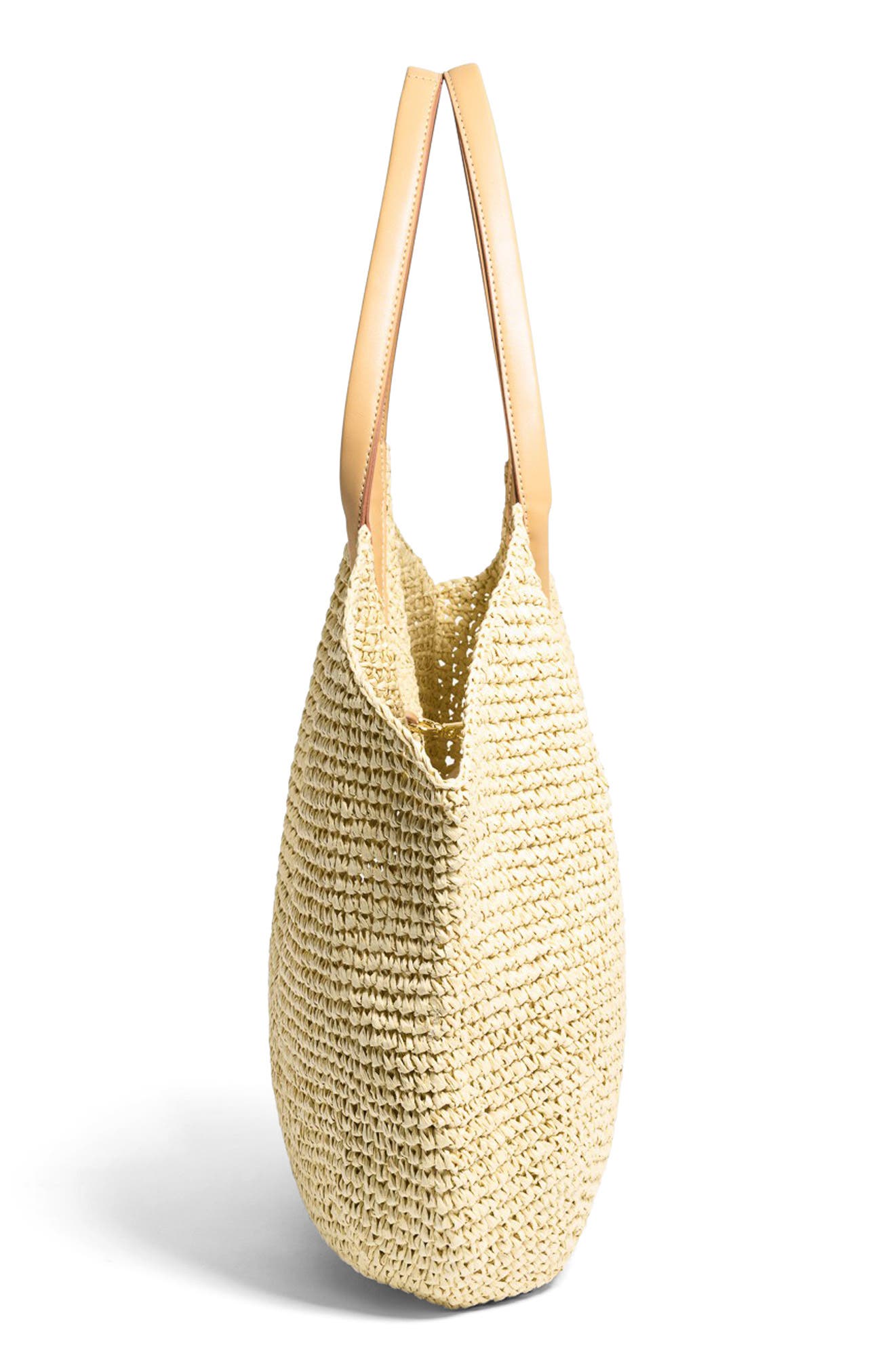 Stoney Clover Lane Scoop Woven Tote, Alternate, color, 