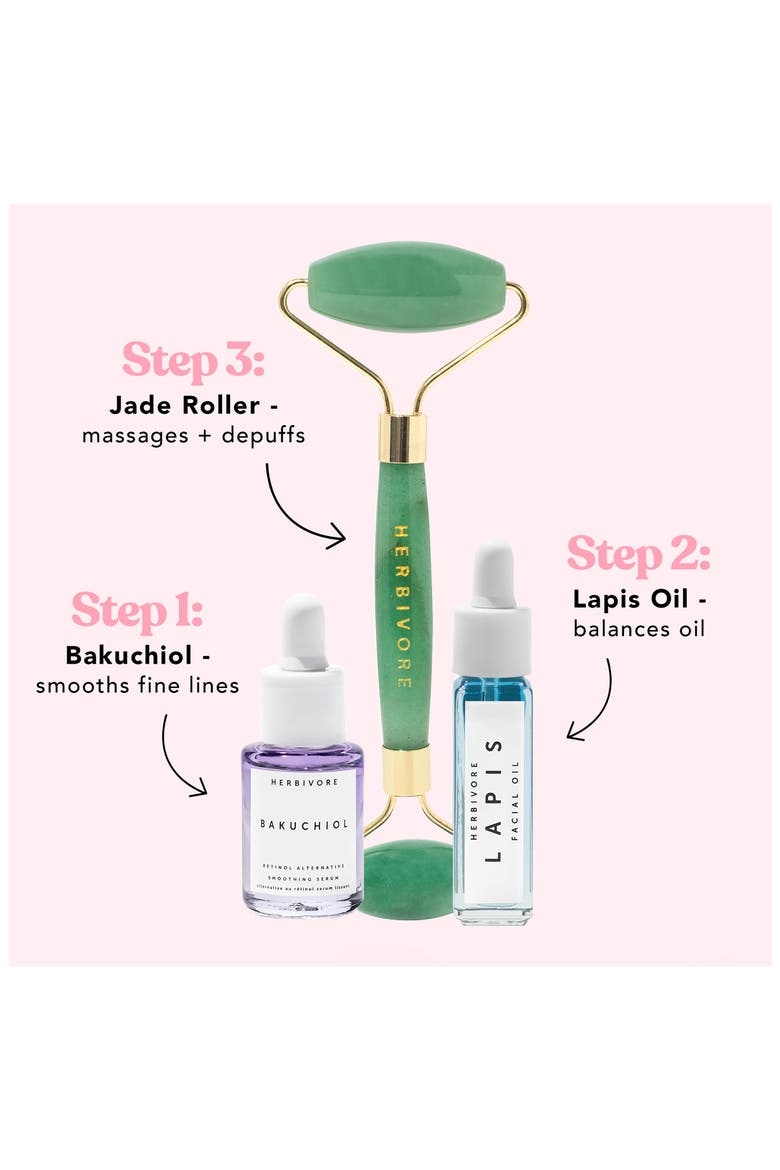 Jade Roller Smoothing Skin Trio (Nordstrom Exclusive) USD $61 Value, Alternate, color, NO COLOR