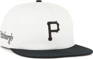 '47 Men's '47 White/Black Pittsburgh Pirates Foundation Captain Snapback Hat