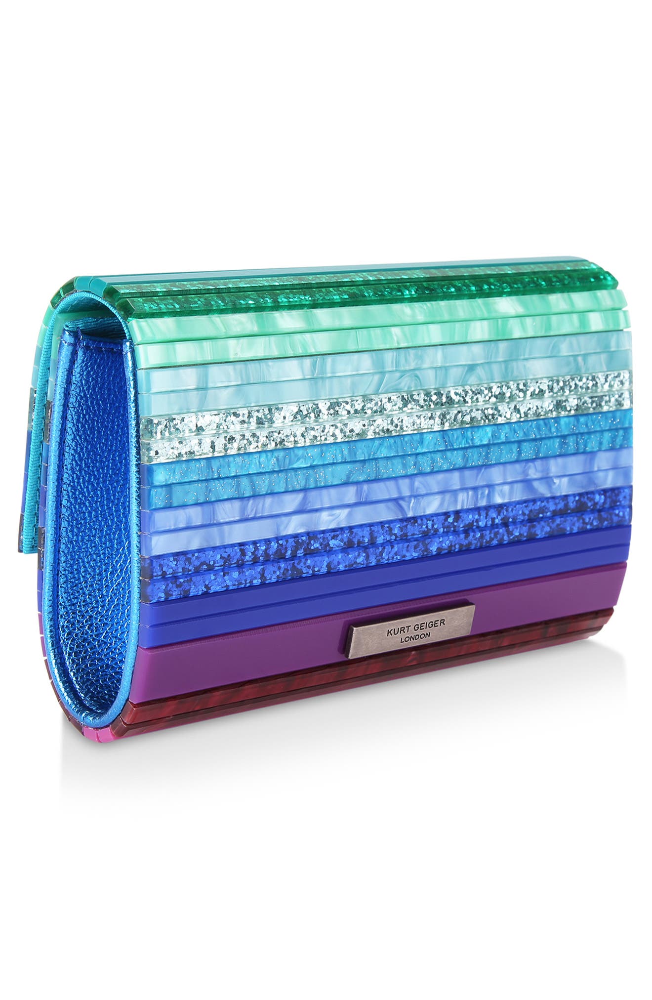 Kurt Geiger London Party Eagle Clutch, Alternate, color, 