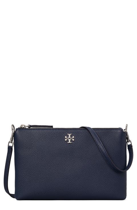 Mercer Pebbled Zip Crossbody Bag