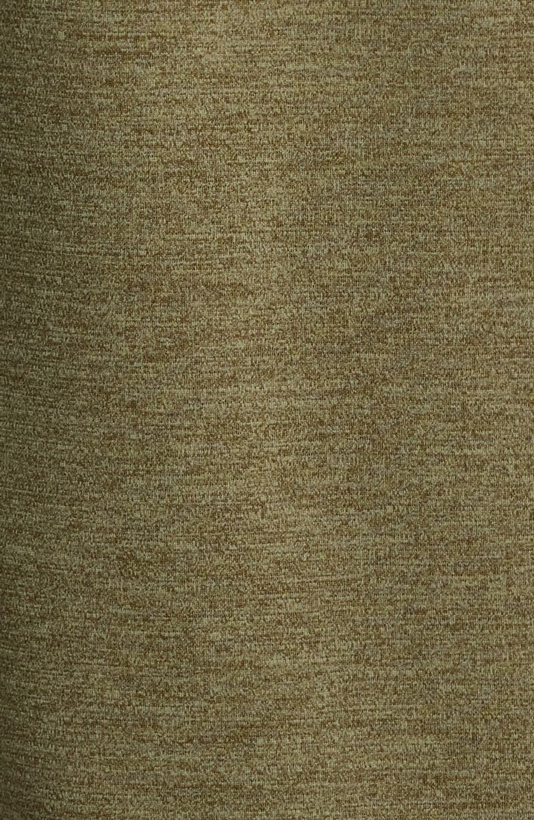 Florence Airtex Long Sleeve Hooded Performance Top, Alternate, color, Heather Burnt Olive